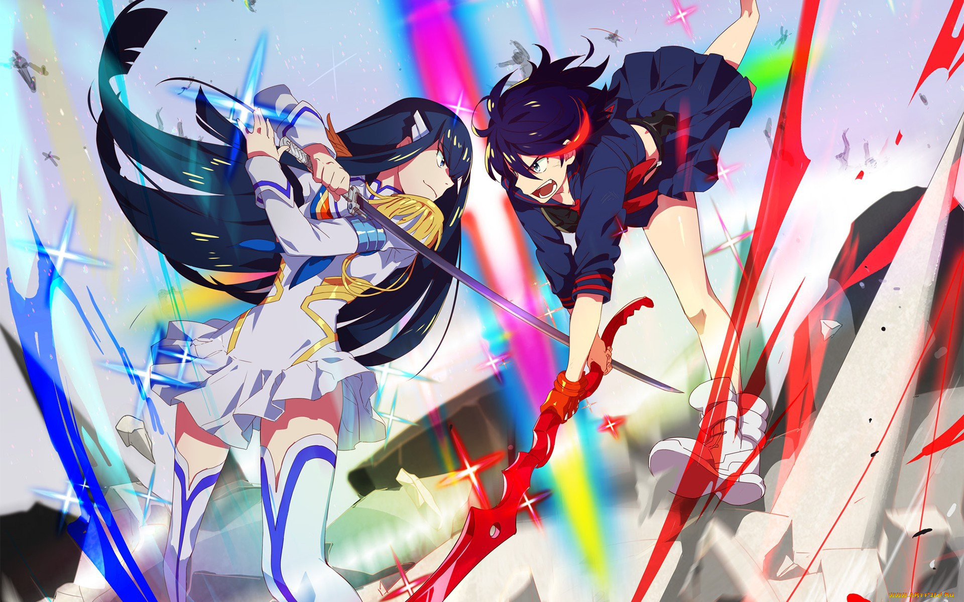 , kill la kill, katana